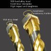 Titanium-Plated King Drill Set: 6mm, 8mm, 10mm, 12mm for Porcelain & Glass - 3