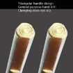 Titanium-Plated King Drill Set: 6mm, 8mm, 10mm, 12mm for Porcelain & Glass - 4