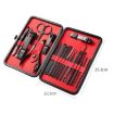 18 In 1 Nail Clippers Set - Home Pedicure & Nail Care Tools (Black Yellow) - 3