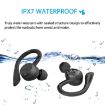 BE1032 Black Waterproof Sports TWS Wireless Bluetooth Earphones - 3