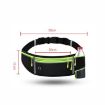 Outdoor Sports Fitness Waist Bag with Water Bottle Pocket - Hemp Gray - 3