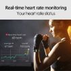 Red Smart Watch - Heart Rate, Blood Pressure, GPS, IP68 Waterproof Fitness Tracker - 4