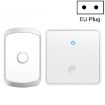 CACAZI FA50 Wireless Doorbell EU Plug, Self-generating, White - 1