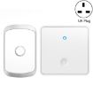 CACAZI FA50 Wireless Doorbell, Self-generating, UK Plug, White - 1