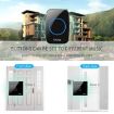 CACAZI H10 Wireless Music Doorbell, 1 Receiver, US Plug, Black, No Battery - 7