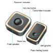 CACAZI A58 1 For 1 Smart Wireless Doorbell, US Plug, Silver, No Battery - 5