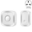 CACAZI A58 1 For 1 Smart Wireless Doorbell, UK Plug, Silver, No Battery - 1
