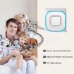 CACAZI V028F Wireless Music Doorbell, No Battery, UK Plug, White - 6