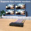 60m 1x4 HDMI Splitter Extender POC 1080P@60Hz UK Plug - 3