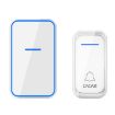 CACAZI Wireless Doorbell & Elderly Pager, US Plug, White - 1