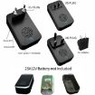 CACAZI Wireless Doorbell EU Plug - Smart Digital Doorbell for Home - 5