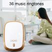 CACAZI Smart Waterproof Wireless Doorbell EU Plug Black Multifunctional - 8