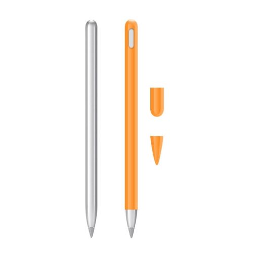 Huawei M-Pencil 3-in-1 Stylus Cover & Pen Cap Set - 2 Sets, Orange - 1
