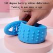 Silicone Meridian Massage Fitness Massager, 27cm, Random Color Delivery - 5