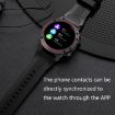 OD-1 Heart Rate Sphygmomanometer Bracelet with Bluetooth Call (Silver Gray) - 5