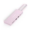 Blueendless 7-in-1 Type-C Docking Station USB3.0 Splitter, 4K60Hz, Pink - 1