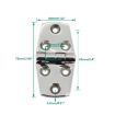 316 Stainless Steel Six-Hole Hinge, 38x76x4mm Specification - 3