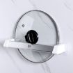 Vilscijon Aluminum Wall Shelf Bathroom Slippers Towel Rack, Silver - 7