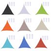 Royal Blue Triangle Sunshade Sail 2.4m Waterproof Anti-UV Canopy - 2