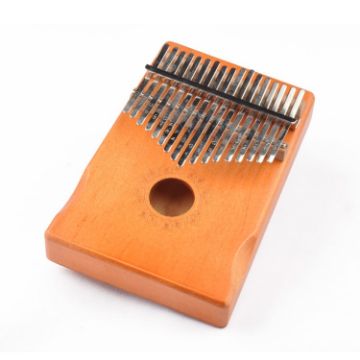 Yellow 17-Tone Thumb Piano Kalimba for Beginners - Finger Piano - 1