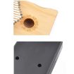 17-Tone Thumb Piano Kalimba for Beginners, Black Finger Piano - 5