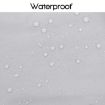 Inflatable Rubber Boat Protective Cover - Waterproof, Dust & UV Proof, Grey - 3
