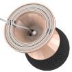 Rose Gold Metal Bracket for Apple HomePod Mini Speaker Desktop - 5