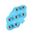 Seven-ball Massager Meridian Brush Lymphatic Roller, Blue, 70 Char - 1