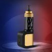 Gold Car Cigarette Holder & Portable Ashtray - Lazy Driving Accessory - 1