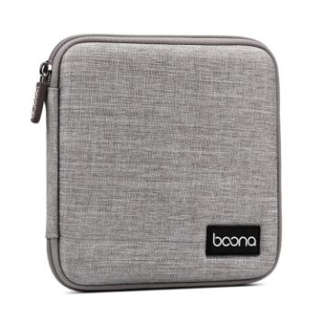 Baona BN-F021 Grey Car Home DVD CD Storage Bag for PS4 Games - 1