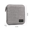 Baona BN-F021 Grey Car Home DVD CD Storage Bag for PS4 Games - 3