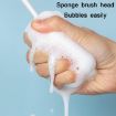 Baby Bottle Vacuum Cup Long Handle Cleaning Brush - White - 5