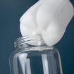 Baby Bottle Vacuum Cup Long Handle Cleaning Brush - White - 6