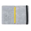 RFID Travel Passport Card Bag - Black Elastic Band Protective Case - 4