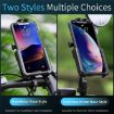 WEST BIKING Aluminum 360 Rotatable Bike Phone Holder for Handlebar - 7
