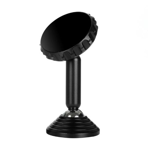 Q7 Car Mobile Phone Magnetic Bracket - Strong Double Ball Mount (Black) - 1