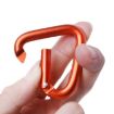 Triangle Carabiner Keychain Clip Hook - 2PCS Outdoor Camping Hiking Accessory - 4