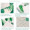 Cotton Linen Double Layer Anti-slip Geometric Placemat Potholder (Fish) - 3