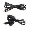 12/24V Car Compressor Refrigerator Power Cord with Switch, 4m Line - 2