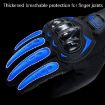Riding Tribe MCS-17 Motorcycle Gloves, Touch Screen, Size L, Orange - 5
