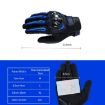 Riding Tribe MCS-17 Motorcycle Gloves, Touch Screen, Size L, Orange - 8