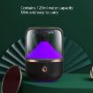 HX-930 Black Round Mirror Essential Oil Ultrasonic Humidifier 70ml - 5