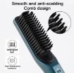 2 In 1 Curling & Straightening Mini Hair Straightener, White, Dual-Use - 3