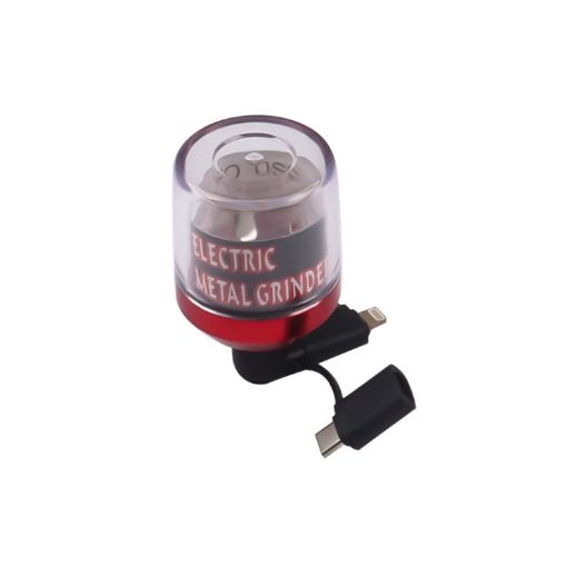 Red USB Electric Cigarette Grinder - Fast & Convenient Crusher - 1