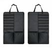 Car Seat Back Hanging Storage Bag - 2 PCS Oxford Cloth (Black) - 1
