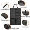 Car Seat Back Hanging Storage Bag - 2 PCS Oxford Cloth (Black) - 4