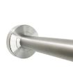 304 Stainless Steel Grooved Bathroom Pendant Shelf, Wire Drawing Hook - 3