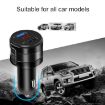 X20 Black Bluetooth FM Transmitter & Car Charger with Handsfree Music Player - 7