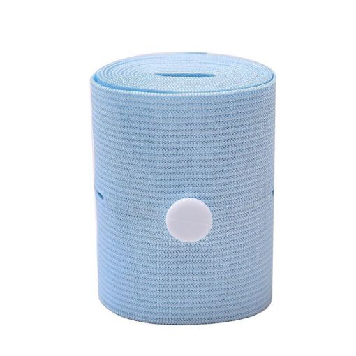 Fetal Monitoring Belt Adjustable Elastic Strap 6x130cm Sky Blue - 1