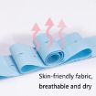 Fetal Monitoring Belt Adjustable Elastic Strap 6x130cm Sky Blue - 3